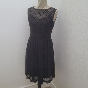 Ellen Tracy Dress Fit & Flare Little Black Dress